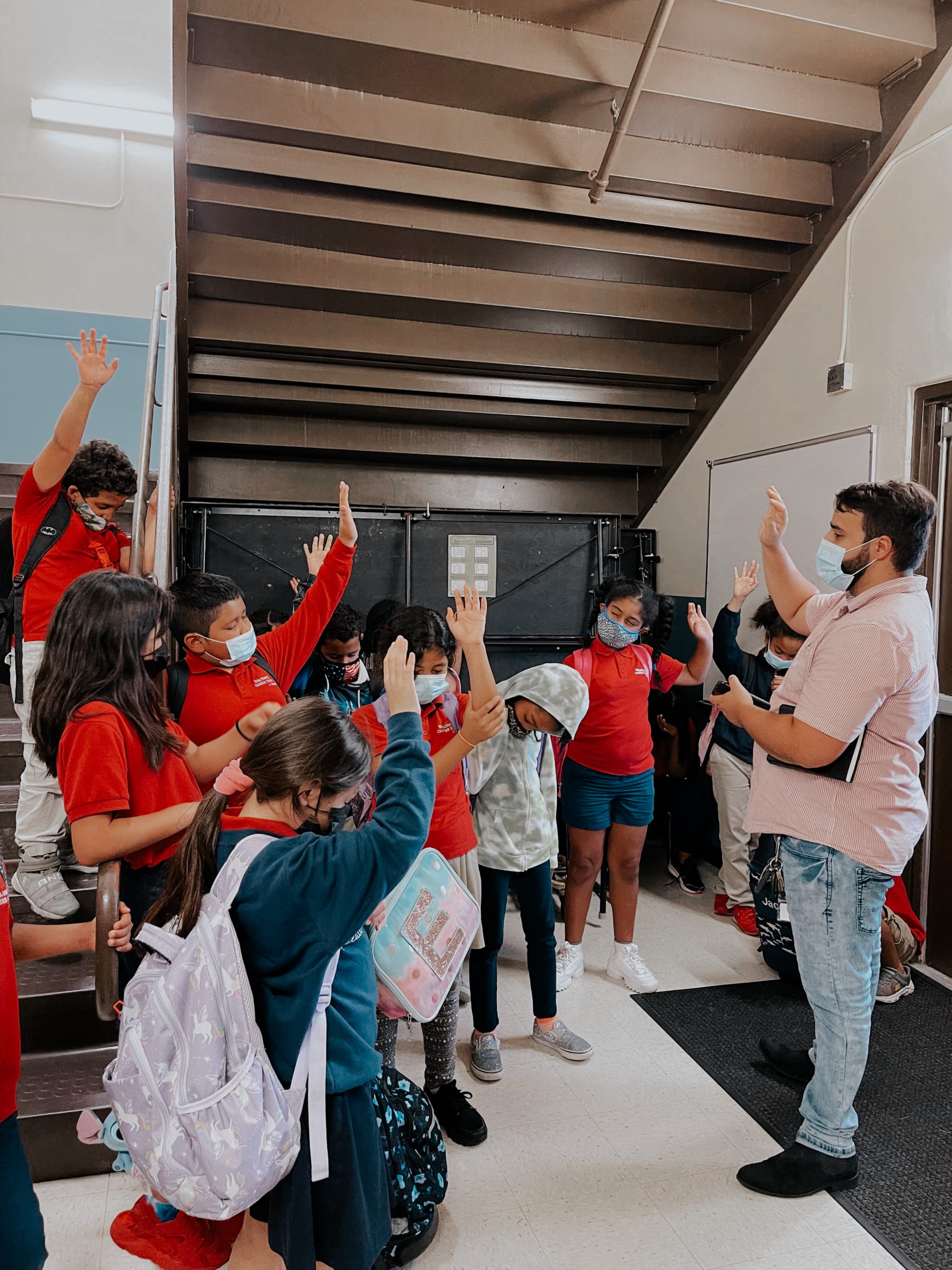 Students In a Stairwell: God Story